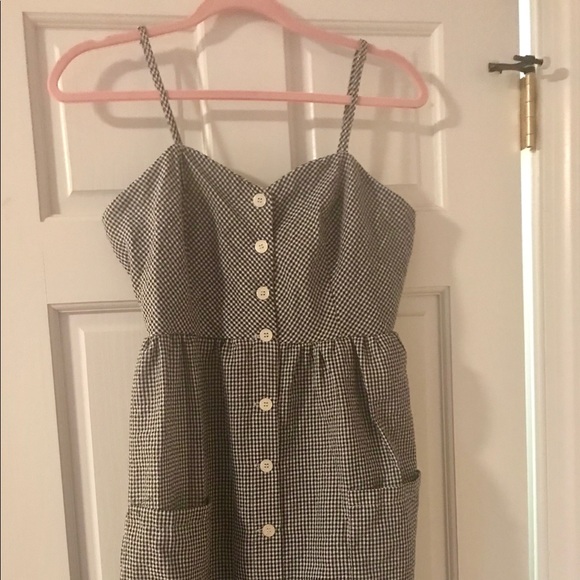 Gingham Mini Summer Dress - Picture 4 of 8